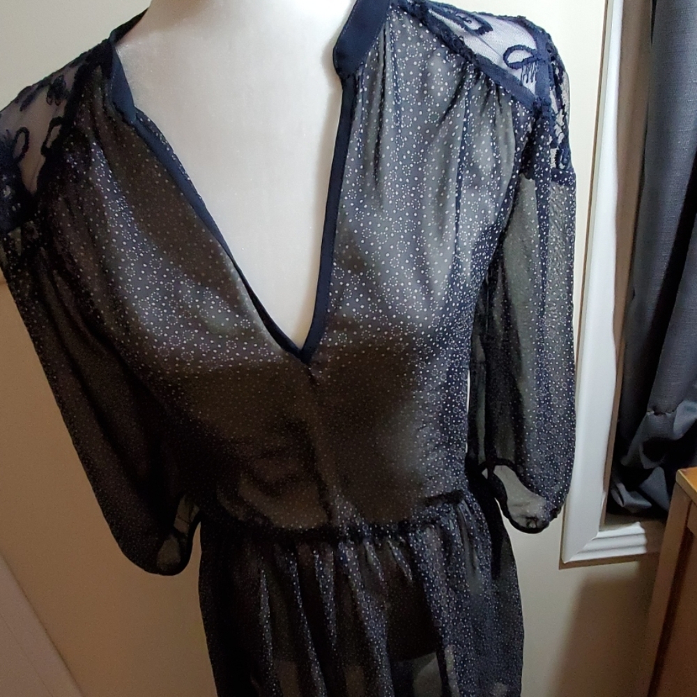 Pins and needles sheer dress - Picture 5 of 10